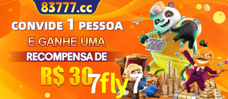 Banner institucional da 7fly7 sobre parceria de marcas e criação de uma marca de excelência, apresentando os mascotes de jogos populares como o Fortune Tiger.