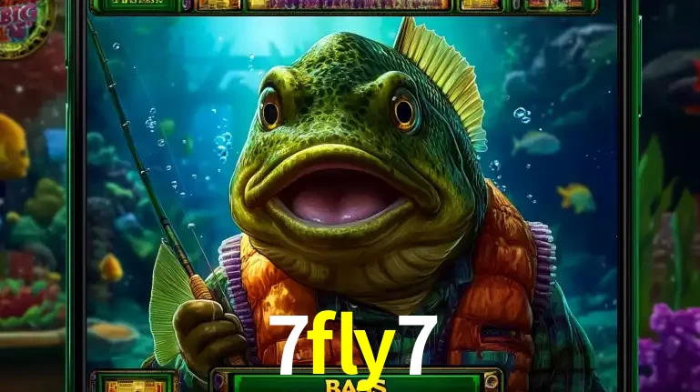 Personagem de peixe pescador do popular jogo de slot com tema de pescaria, uma das emocionantes opções de caça-níqueis para jogar e ganhar no cassino 7fly7.